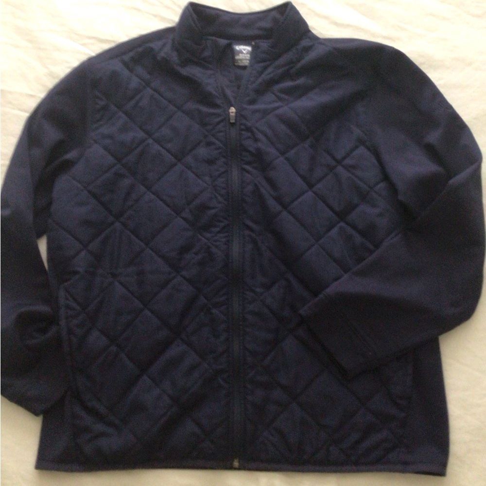 Callaway Weather Series Lightweight Navy Full Zip Golf Jacket